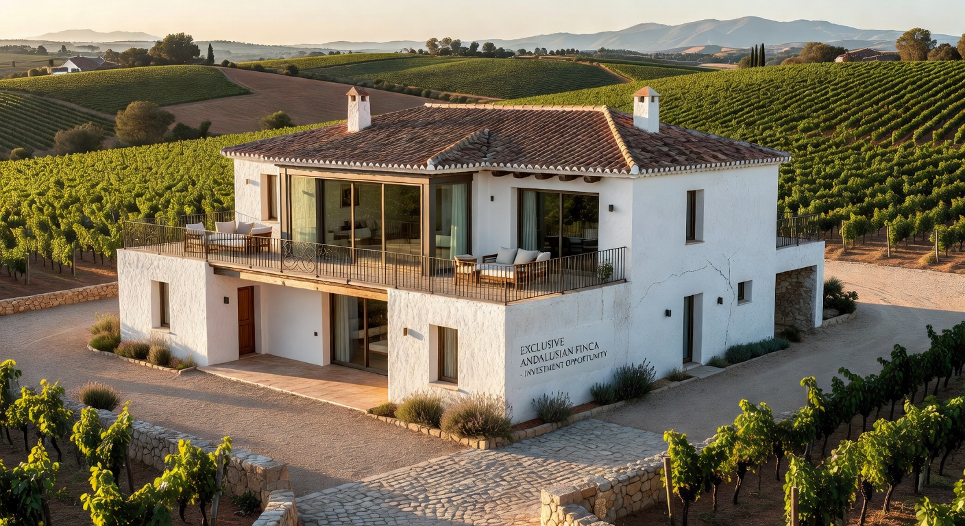 Finca Andaluza con Viñedo