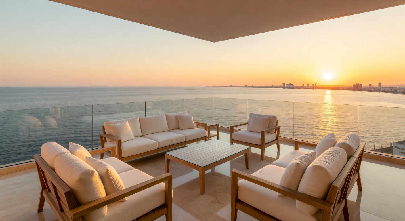 Ático con Vistas al Mediterráneo